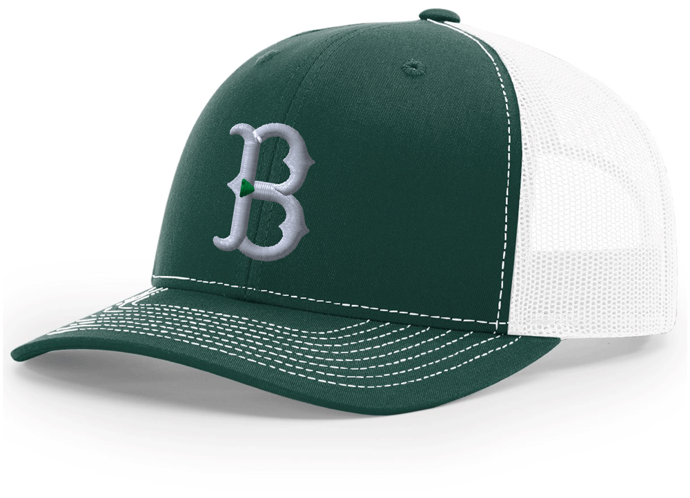 Idaho Falls Baseball - Bonneville Hat - Dark Green/White 112 - Tj Sports